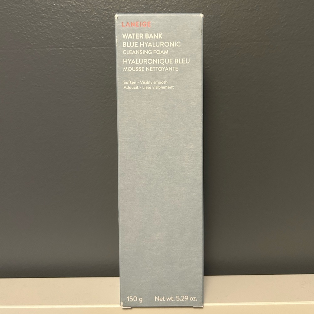 *new* LANEIGE Water Bank Blue Hyaluronic Cleansing Foam